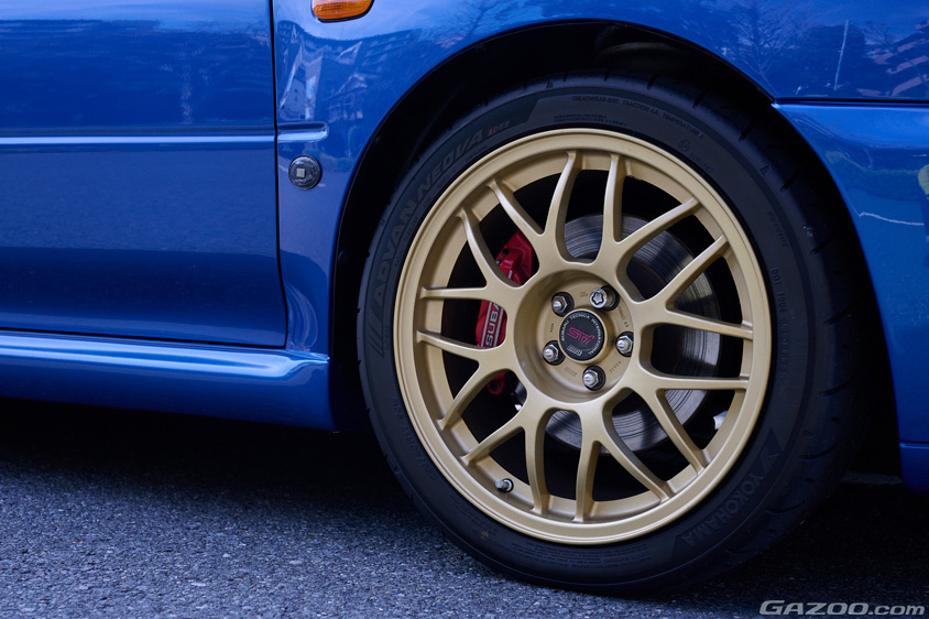 スバル インプレッサ 22B-STiバージョンのホイール