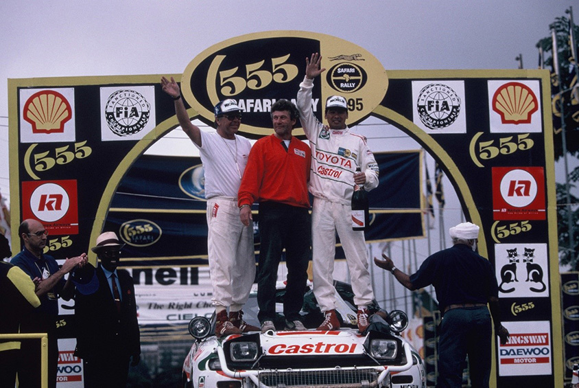 1995年サファリラリー優勝車「トヨタセリカGT-FOUR」を復刻 ～藤本吉郎 