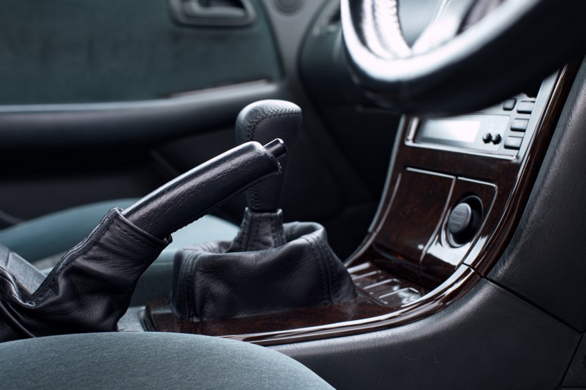 トヨタのチェイサー・ツアラーS（JZX90型）のサイドブレーキ