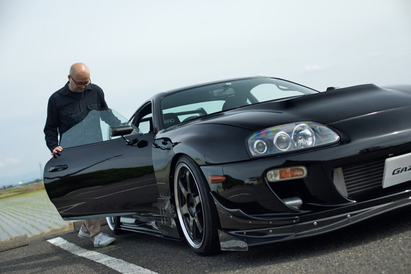 トヨタ・スープラ(A80)に乗るオーナーの樋口さん