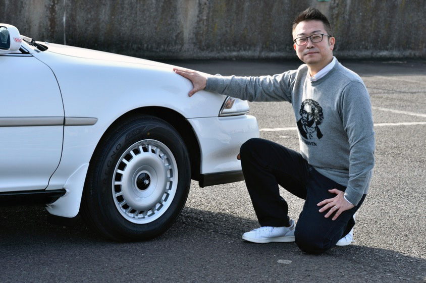 トヨタ・カリーナEDとオーナーのサイバーブノさん