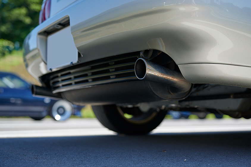 トヨタテクノクラフト・MRスパイダーのマフラー