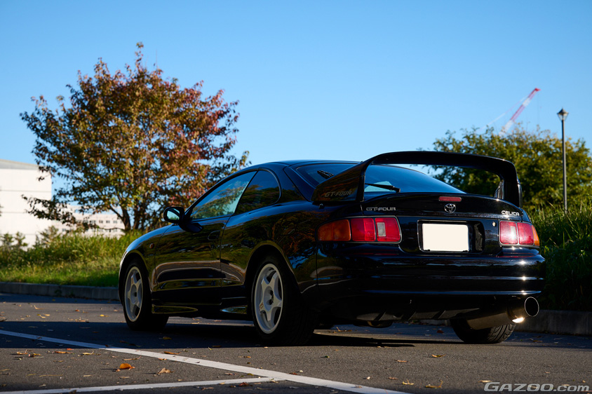 トヨタ・セリカ GT-FOUR（ST205）のリヤ