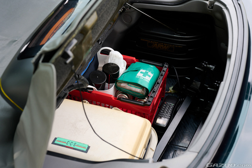 トヨタ・アムラックスセラのラゲッジルーム