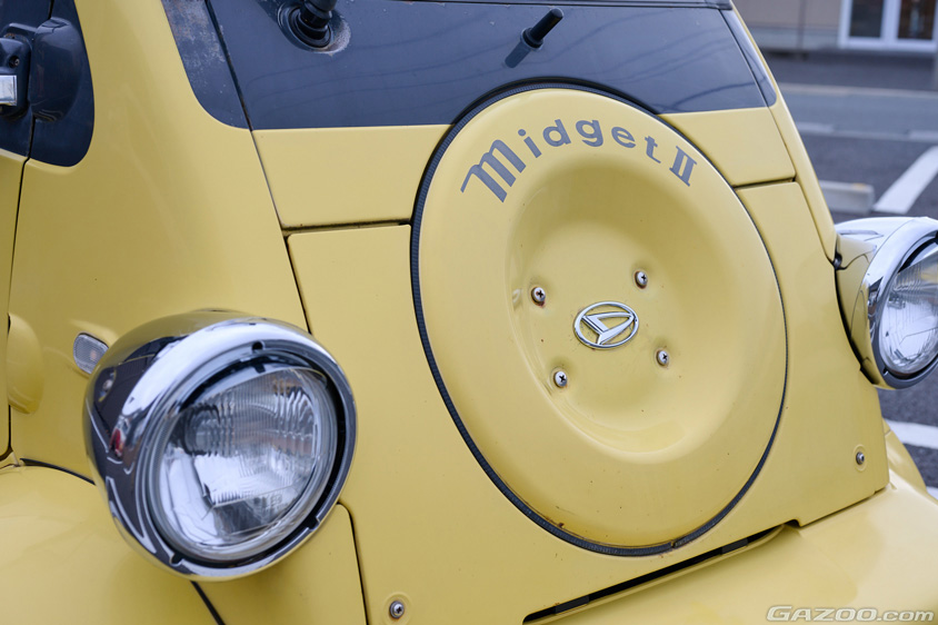 ダイハツ・ミゼットⅡのフロント