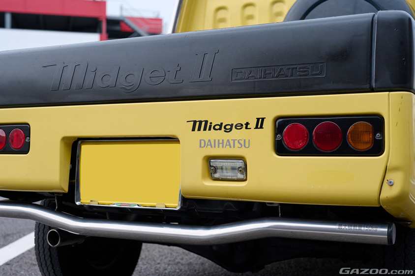 ダイハツ・ミゼットⅡのテールランプ