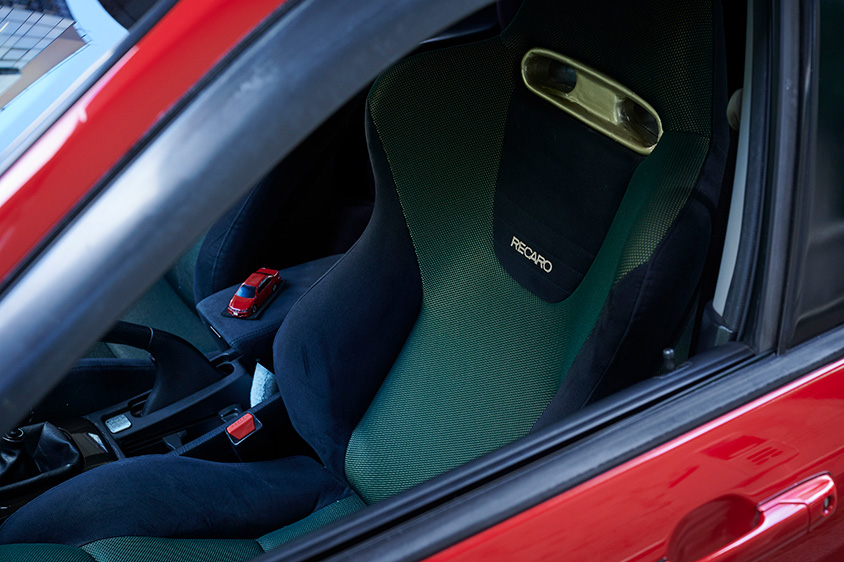 ホンダ・アコード ユーロRのレカロ製シート