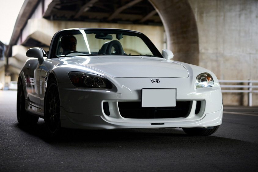 ホンダ・S2000のフロントビュー