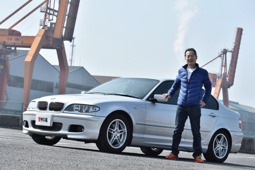 BMW 318i M-SPORT(E46型)とオーナーのYAMAJUN55さん