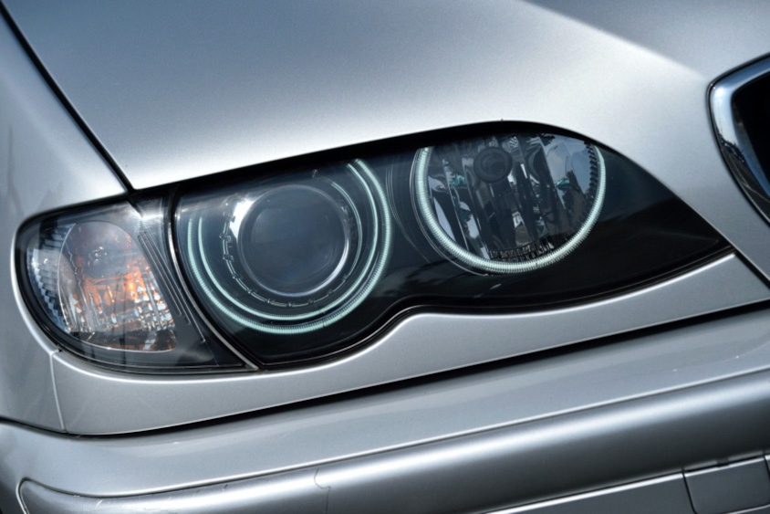 BMW 318i M-SPORT(E46型)のヘッドライト