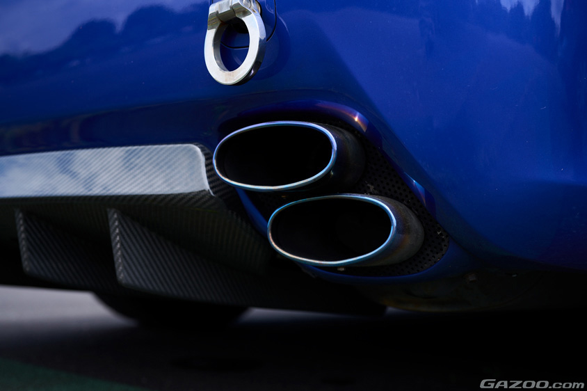 レクサス・IS Fのエキゾースト