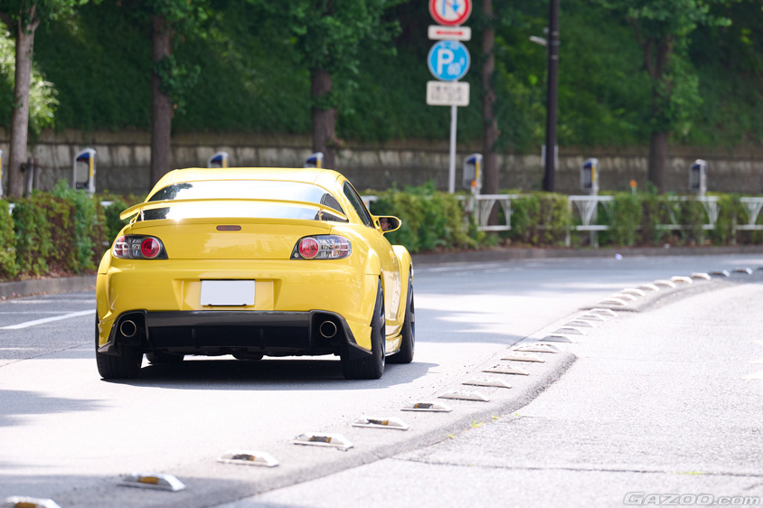 マツダ・RX-8のリヤ