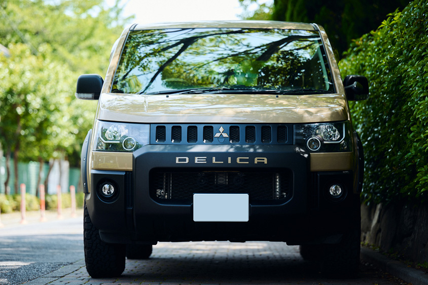 三菱・デリカD:5のフロント