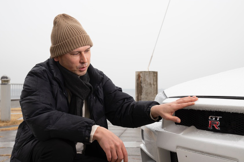 『4ドア仕様のR34GT-R』日産・スカイライン（ENR34) 