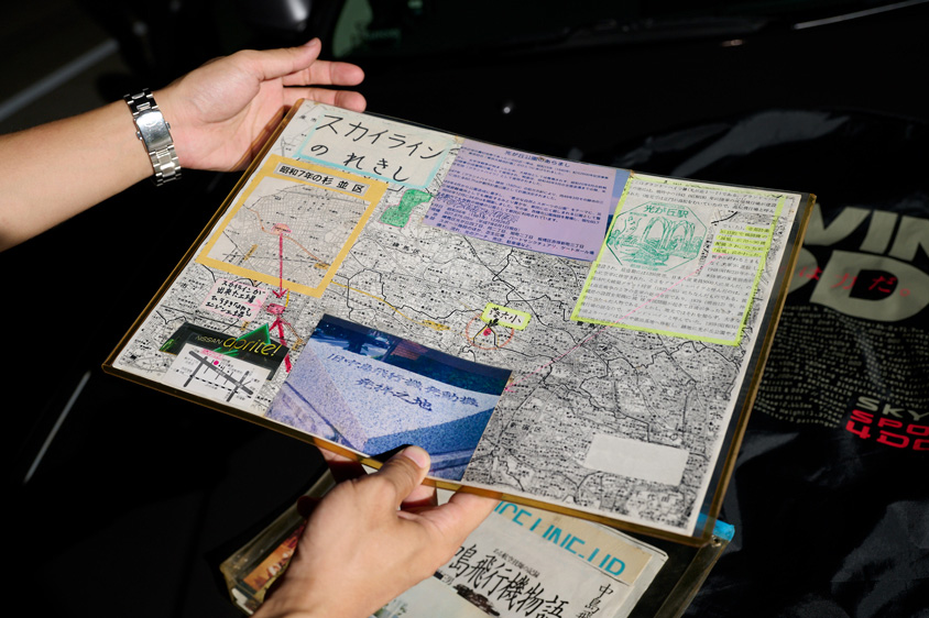 夏休みの課題「スカイラインのれきし」