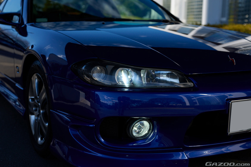 日産・シルビア オーテックバージョン（S15）のヘッドライト