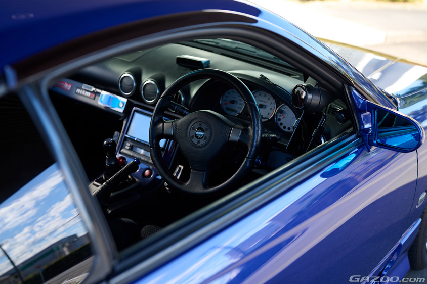 日産・シルビア オーテックバージョン（S15）のステアリング