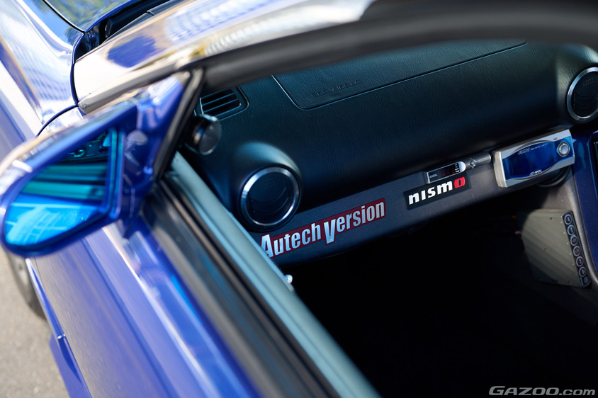 日産・シルビア オーテックバージョン（S15）の助手席ダッシュボード