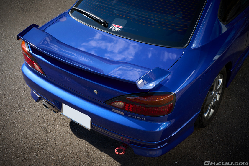 日産・シルビア オーテックバージョン（S15）のリアウイング
