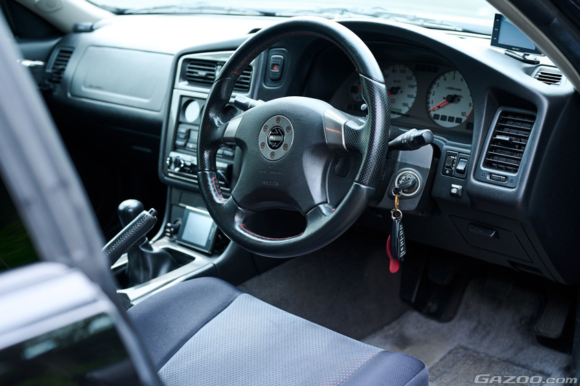 260RS ステージア WGNC34 MT用　センターコンソール　サイドブレーキレバー付　RB26DETT