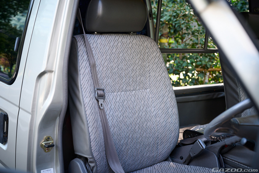 日産・キャラバンのシート