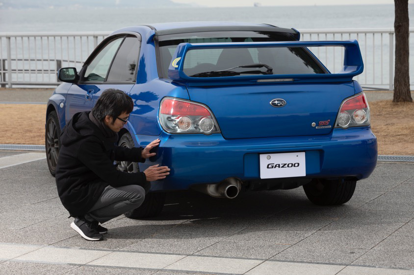 スバルのインプレッサWRX（GDB型）