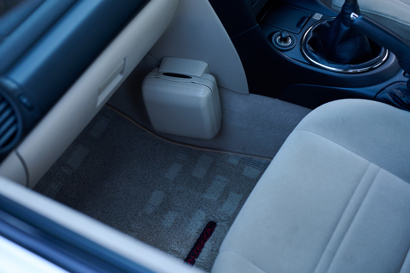 トヨタ・アルテッツァ AS200 European Elegant EDITIONの助手席