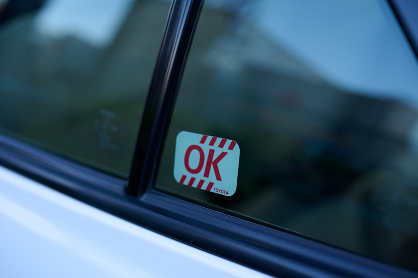 トヨタ・アルテッツァ AS200 European Elegant EDITIONのOKマーク