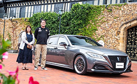 西部警察に憧れスポーティセダンを乗り継いだオーナーが、現行クラウンを『ちょす』とこうなる！【取材地：北海道】