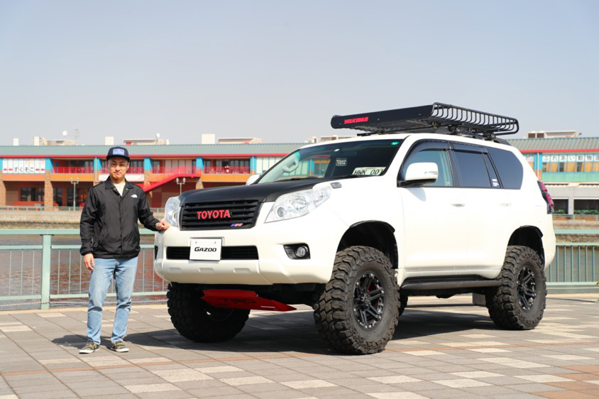 1GRエンジン搭載のトヨタ・150ランドクルーザープラド