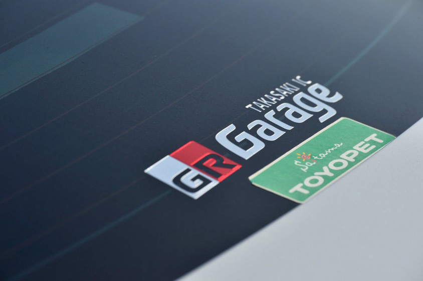 トヨタ・86のGR Garageロゴ