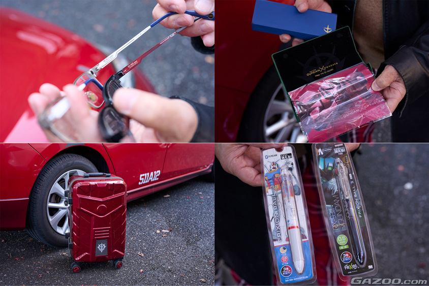 トヨタ・シャア専用オーリスのオーナーのガンダムのコレクション