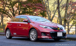 見せてもらおうか！愛車への想い入れの強さとやらを。2013年式 トヨタ シャア専用オーリス(MS-186H-CA型)