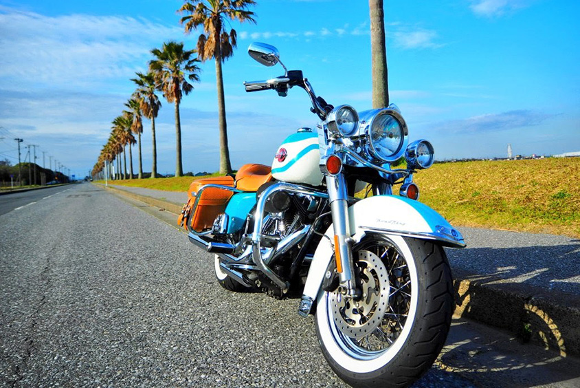 ジープ・ラングラー・アンリミテッド・アイランダーのオーナーHIROさんが所有するバイク