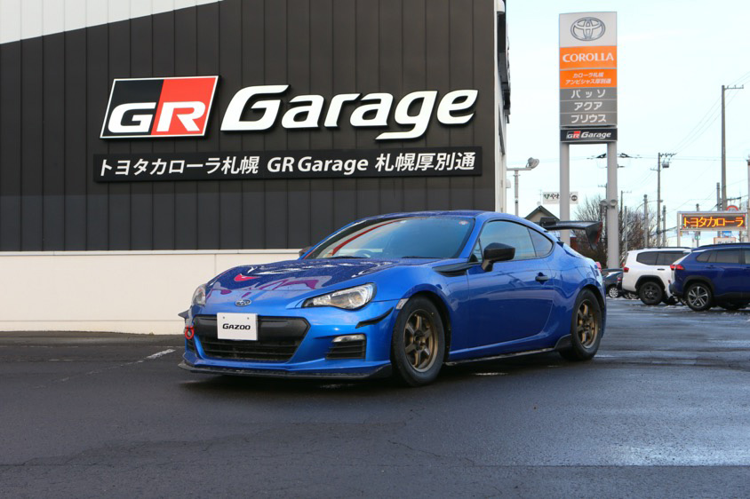 スバル　BRZ　外観　ブルー・パール