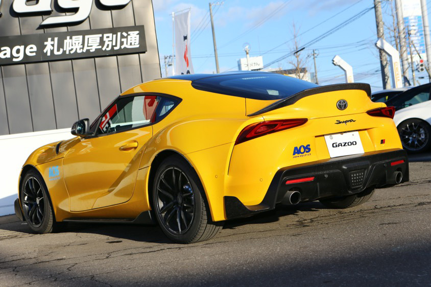 GRスープラ、ライトニングイエロー