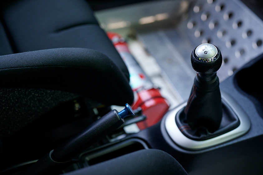 トヨタ・ヴィッツRSのシフト