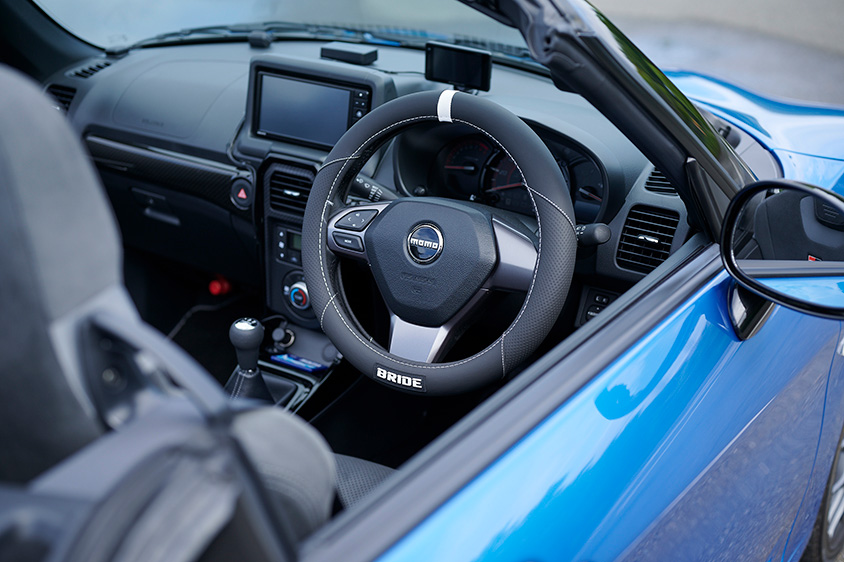 コペンGR SPORTのステアリング