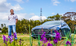 宇宙飛行士になる！　父親のデッカイ夢を支えるMAZDA3と過ごす休日