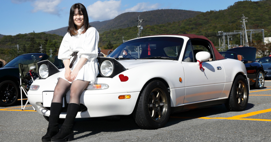 じつは車体価格以上の維持費をかけてます 笑 愛車歴1年半でも伝わる 人一倍のロードスター愛が溢れる代女性オーナー トヨタ自動車のクルマ情報サイト Gazoo