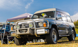 20代から日産『サファリ』に乗って23年！北海道から仲間を連れてランクルミーティングのために静岡へ！