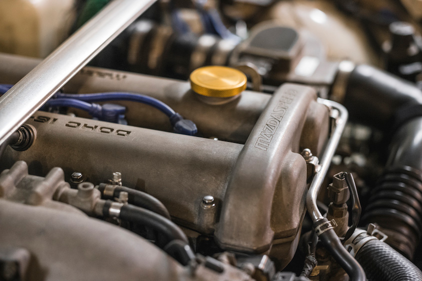 マツダ・ロードスター（NA型）のエンジン