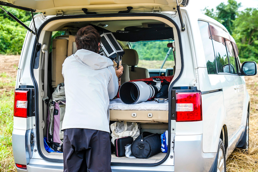 三菱・デリカD:5のラゲージスペース
