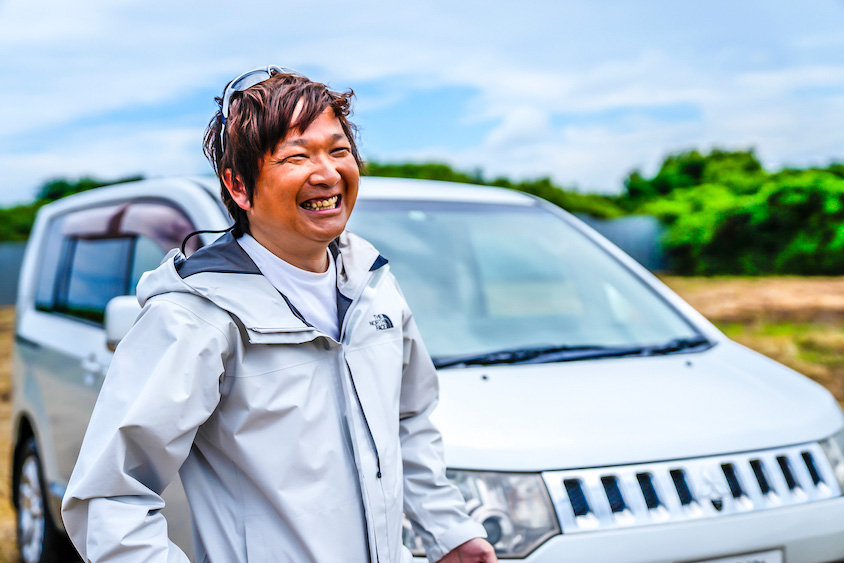 三菱・デリカD:5と航空写真家『A☆50/Akira Igarashi』こと五十嵐あきらさん