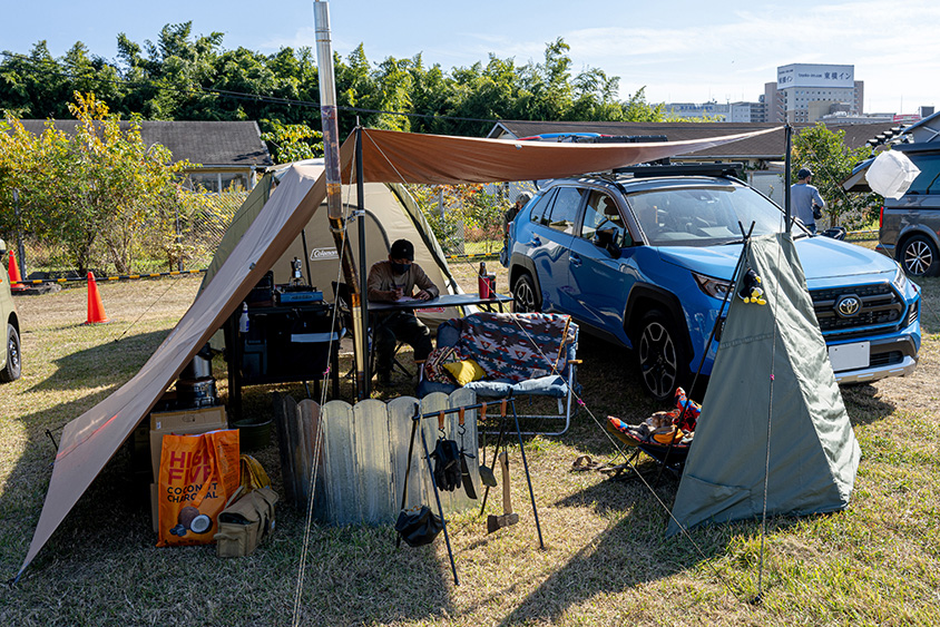 こだわりのキャンプアイテムが盛りだくさん