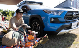 仕事にキャンプに走る楽しさ。求めているものをすべて兼ね備えたRAV4ライフ
