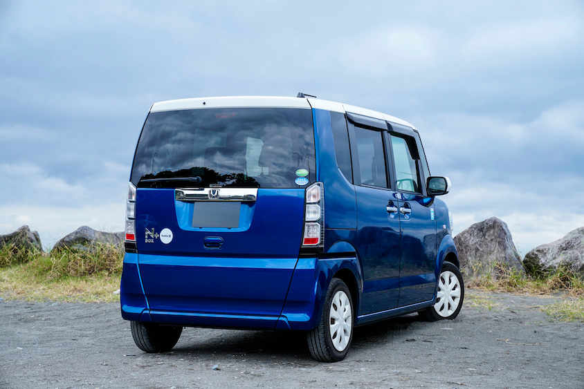 ホンダ・N-BOX＋のリアビュー