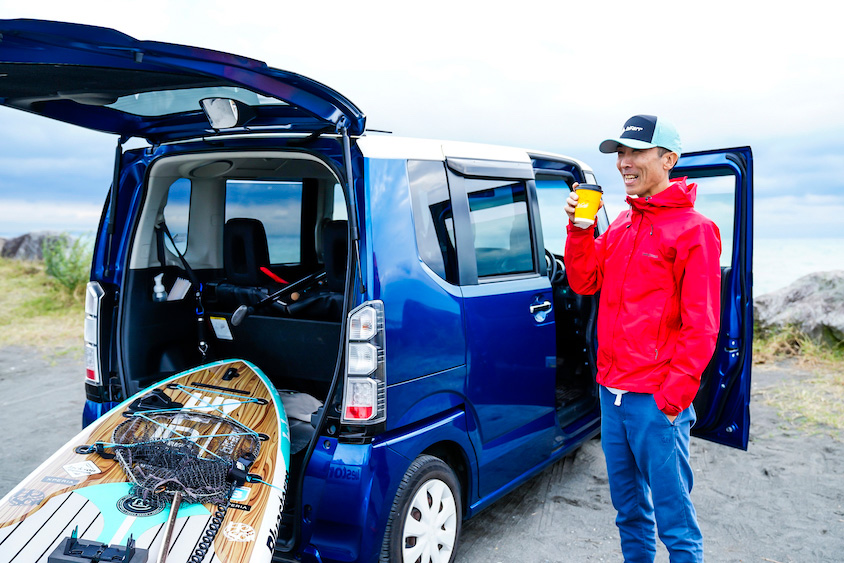 ホンダ・N-BOX＋について語る小川さん