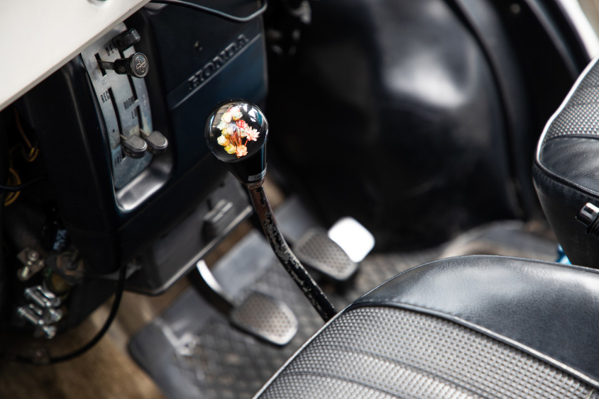 ホンダ・ライフステップバンのシフトノブ