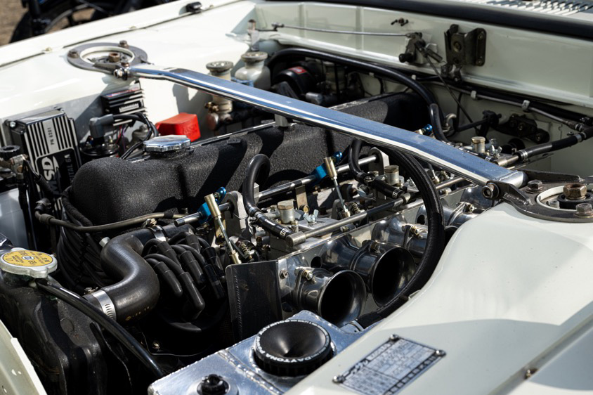 日産・スカイラインGT-R（ハコスカ）のエンジンルーム